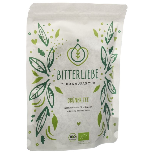 BITTERLIEBE Grüner Sencha Tee Bio