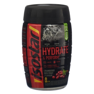 ISOSTAR Hydrate & Perform Plv Cranberry