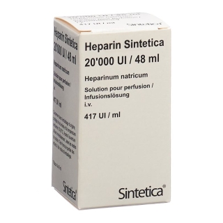 HEPARIN Sintetica 20000 IE/48ml