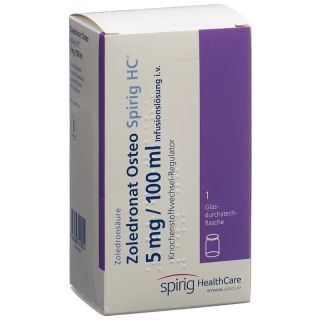 ZOLEDRONAT Osteo Spirig HC 5 mg/100ml