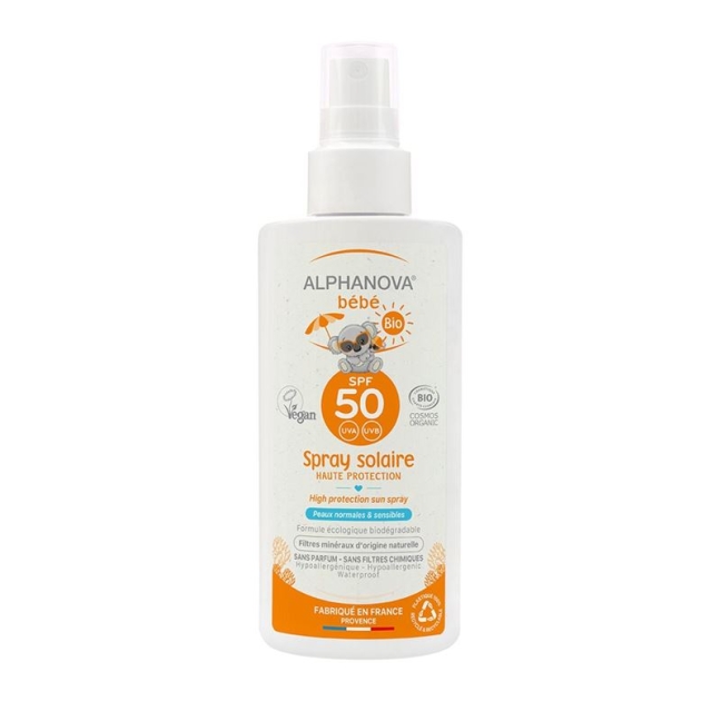 ALPHANOVA BB Sonnenmilch Spray Bio SPF50+