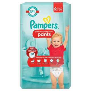 PAMPERS Prem Prot Pa Gr6 15+kg Ex La Single