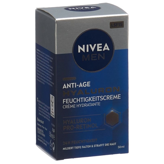 NIVEA Men Anti-Age Hyalur Feuchtig Cr (n)