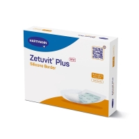 ZETUVIT Plus Silicone Border 16x26cm ZETUVIT Plus Silicone Border 16x26cm