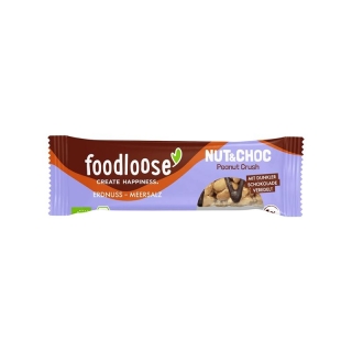 FOODLOOSE Nussriegel Peanut Crush