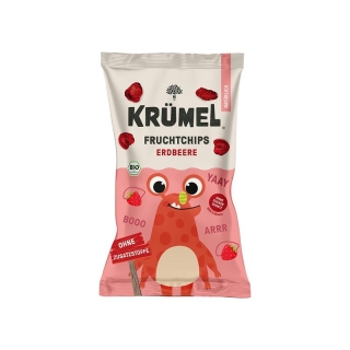 KRÜMEL Fruchtchips Erdbeere