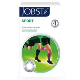 JOBST Sport Kniestrumpf 15-20mmHg S pink