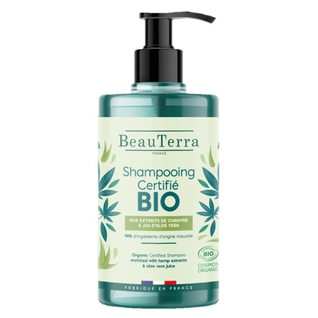 BEAUTERRA Shampoo Hanf&Aloe Vera Bio