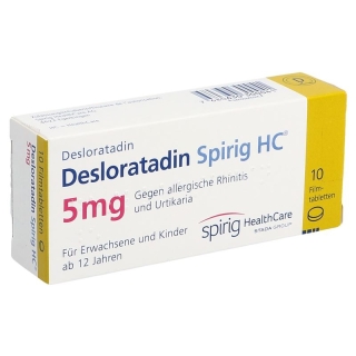 DESLORATADIN Spirig HC Filmtabl 5 mg