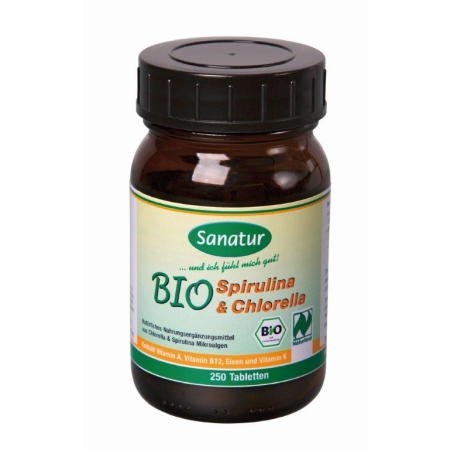 SPIRULINA&CHLORELLA Hau Bio Tabl 400 mg