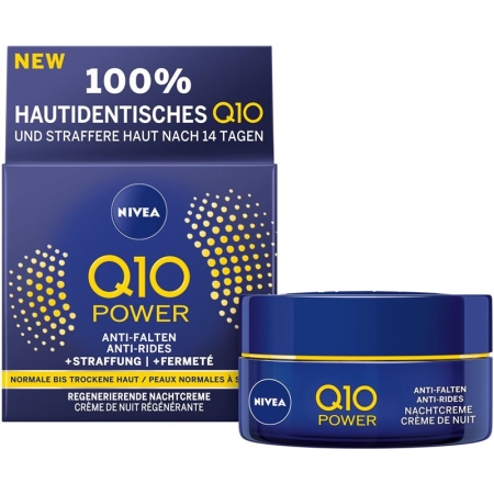 NIVEA Q10 Pow Anti-Falt Regen Nachtcr (neu)