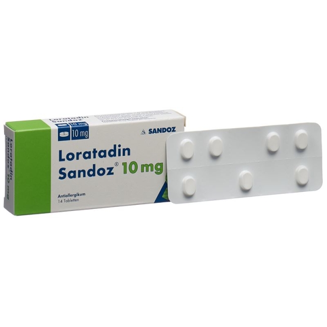 LORATADIN Sandoz Tabl 10 mg