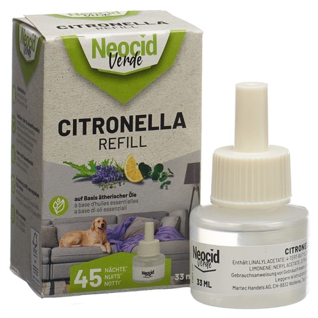 NEOCID VERDE Citronella Refill-Fläschchen