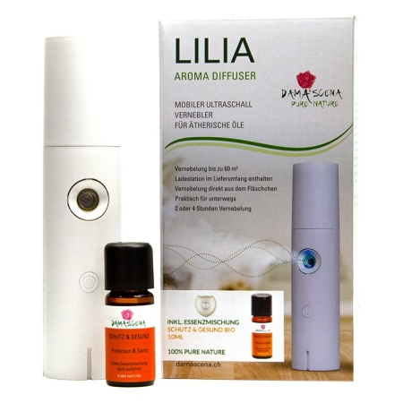 DAMASCENA Aromavernebler LILIA Schutz&Gesund Bio