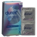 Плотно прилегающий презерватив DUREX очень влажный.