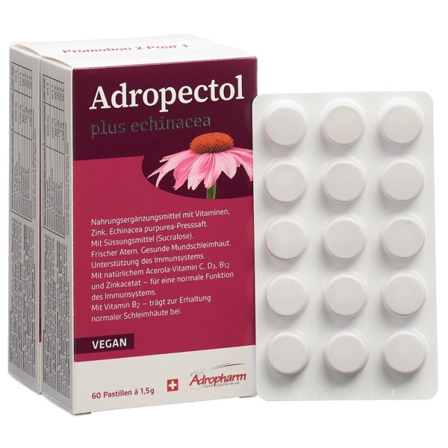 ADROPECTOL Duo Echinacea Pastillen