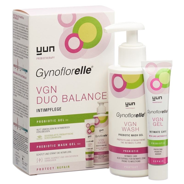 GYNOFLORELLE VGN Balance Duo 20ml Gel + 150ml Wash