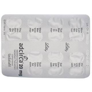 Adcirca Filmtabletten 20mg 56 Stück