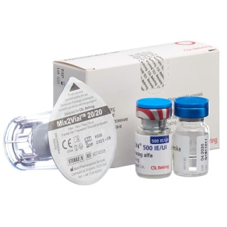 Idelvion Trockensubstanz 500 Ie Cum Solv + Set Durchstechflasche