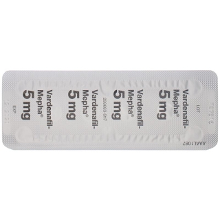 Vardenafil Mepha Lactab 5mg 12 Stück