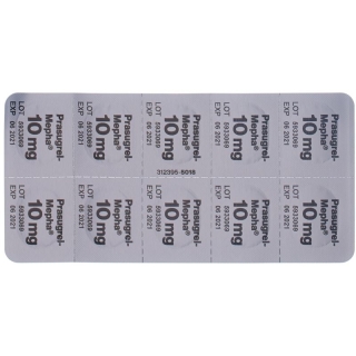 Prasugrel Mepha Lactab 10mg 30 Stück