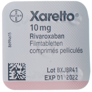 Xarelto Filmtabletten 10mg 30 Einz Blister