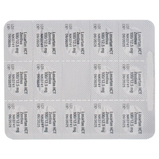 Losartan HCT Zentiva Filmtabletten 100/12.5mg 28 Stück