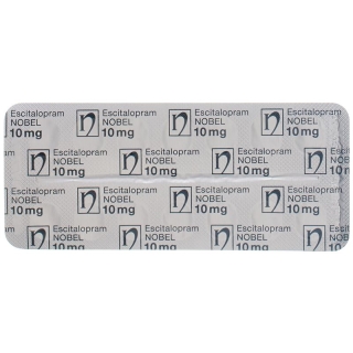 Escitalopram Nobel Filmtabletten 10mg 14 Stück