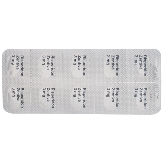 Risperidon Zentiva Filmtabletten 3mg 60 Stück