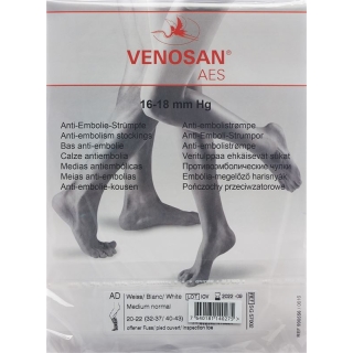 Venosan Aes Ad M Norm Open Белый 1 пара