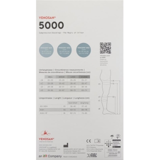 VENOSAN 5001 A-GH KKL1 M длинный открытый Мексика 1 пара