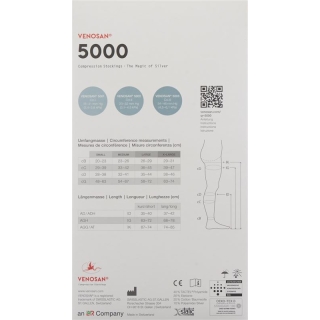 VENOSAN 5001 A-D KKL1 L длинный открытый сафьян 1 пара