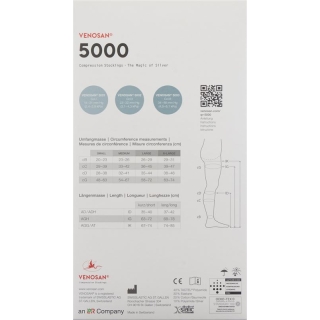 VENOSAN 5001 A-GH KKL1 L длинный открытый сафьян 1 пара