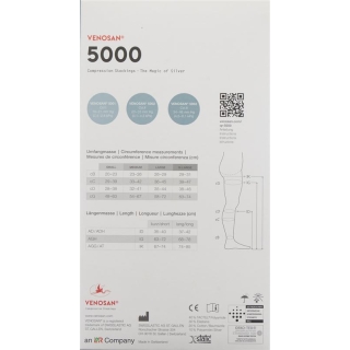 Venosan 5002 A-DH KKL2 M длинные открытые Мексика 1 пара