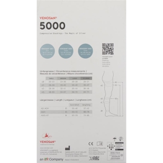 VENOSAN 5001 A-D KKL1 M длинный открытый песок 1 пара