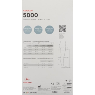 VENOSAN 5001 A-GH KKL1 S длинный открытый песок 1 пара