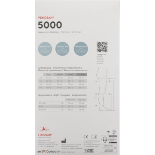 VENOSAN 5002 A-GHS KKL2 XL длинный песок 1 пара