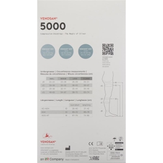 VENOSAN 5002 A-GH KKL2 XL длинный песок 1 пара