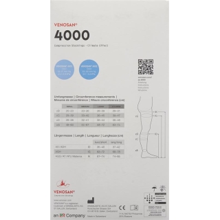 VENOSAN 4001 A-GH KKL1 L длинный открытый песок 1 пара