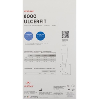 Venosan 8002 Ulcerfit Set A-d Kkl2 L Long