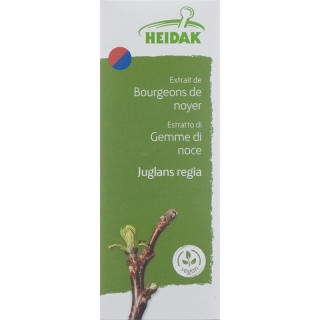 Heidak Knospe Walnuss Juglans Glyc Maz Flasche 30ml