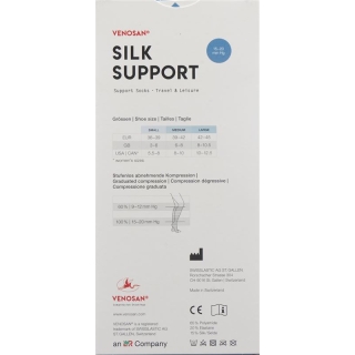 Носки Venosan Silk Ad Support S Sisko, 1 пара