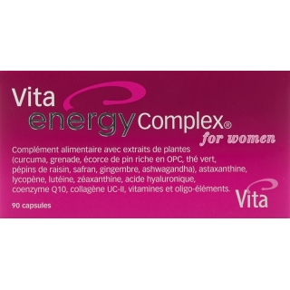 Vita Energy Complex For Women Kapseln Glas 90 Stück