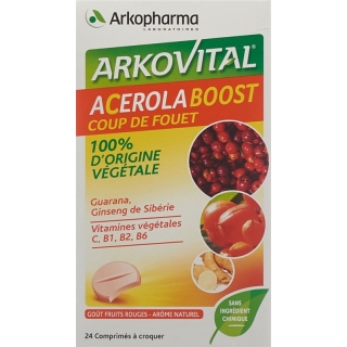 Arkovital Acerola Boost Kautabletten 24 Stück