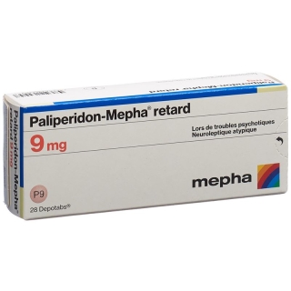 Paliperidon Mepha Retard Depotabs 9mg 28 Stück