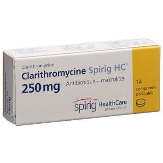 Clarithromycin Spirig HC Filmtabletten 250mg 14 Stück