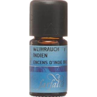 Farfalla Weihrauch Ätherisches Öl Indien Kba 5ml