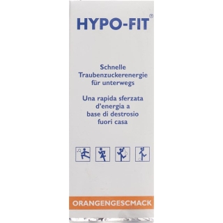 Hypo-fit Flüssigzucker Orange Beutel 12 Stück