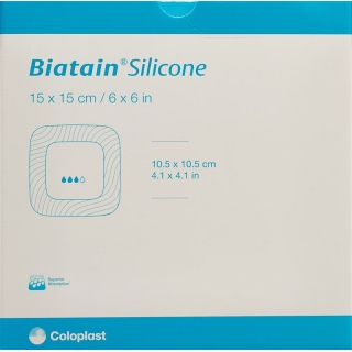 Biatain Silicone Foam Dressing 15x15cm self-adhesive 5 pcs