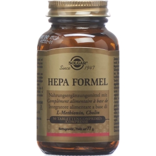 Таблетки Solgar Hepa Formula, флакон 50 шт.